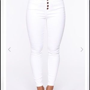 Fashion nova button fly jeans